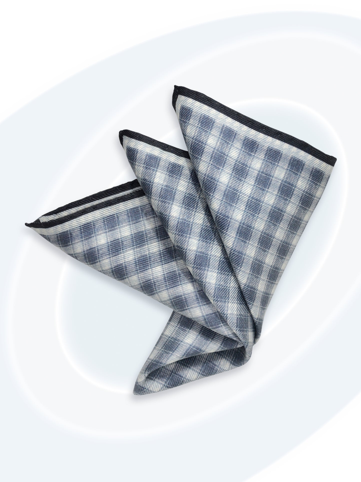 Two Tone Silk Pocket Square