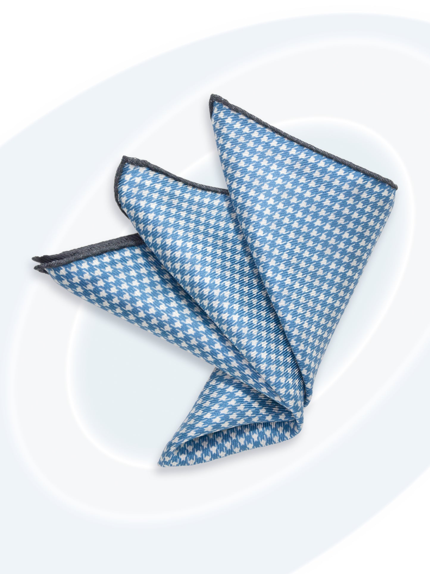 Two Tone Silk Pocket Square