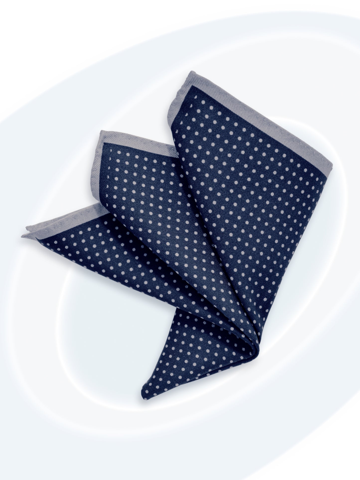 Two Tone Silk Pocket Square