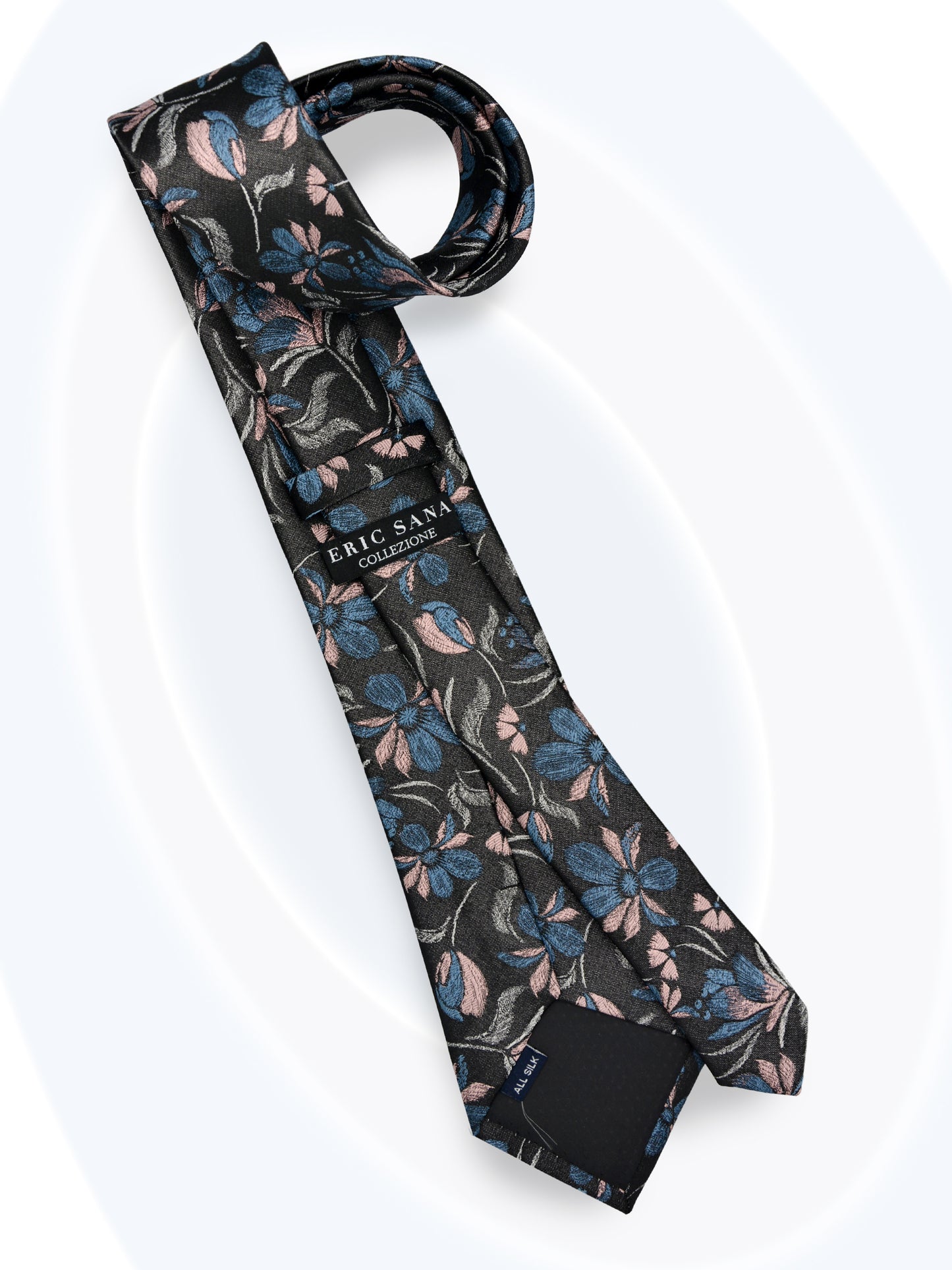 Floral Italian Silk Tie