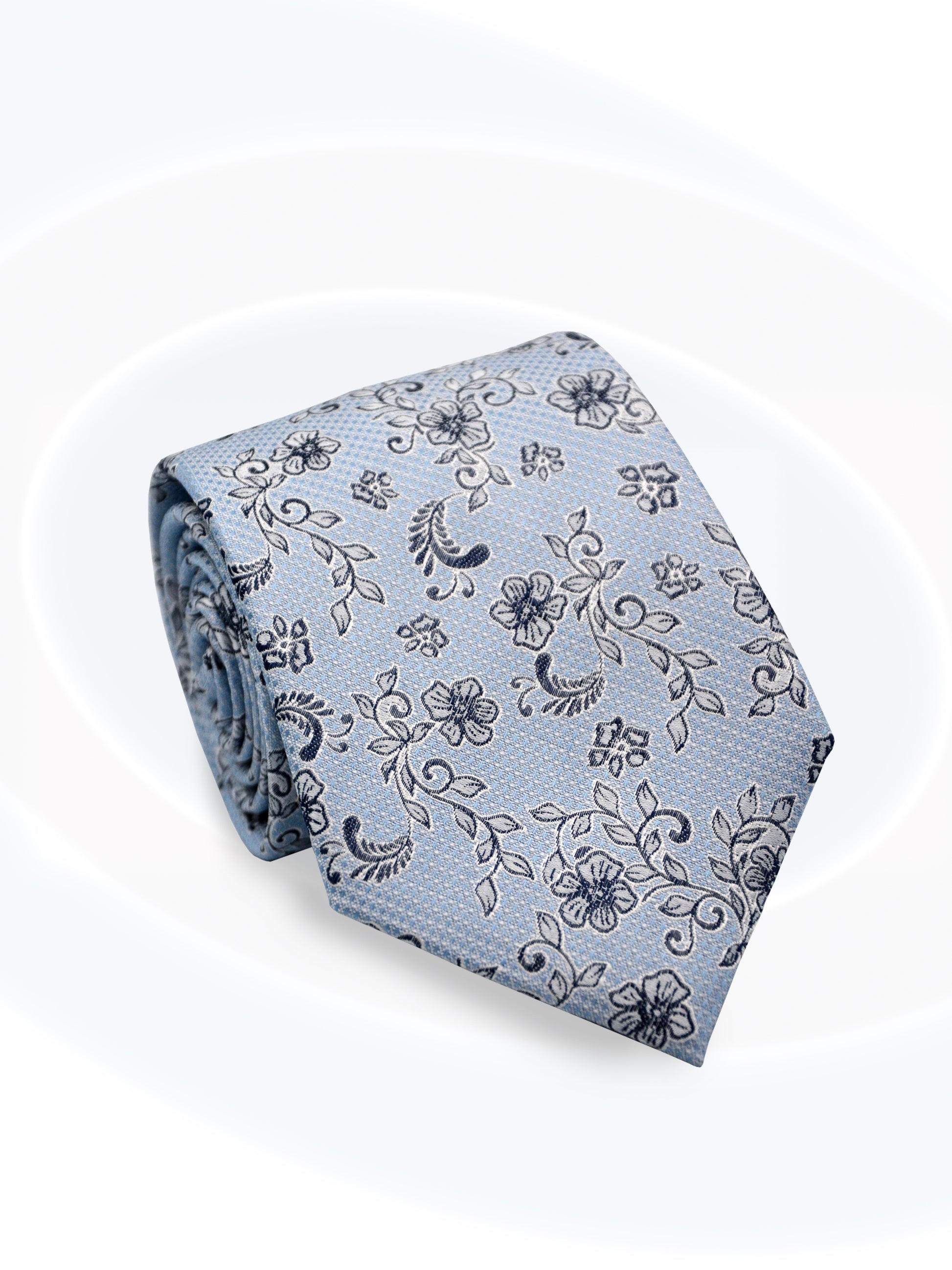 SilkFloralTie_Sky_GrayRoll