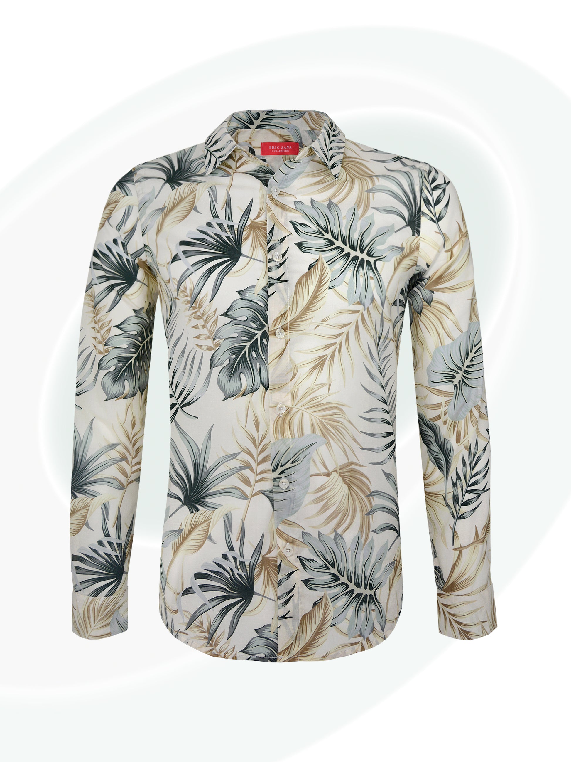 Bellini_Floral_Shirt_Beige_Brown_Sage