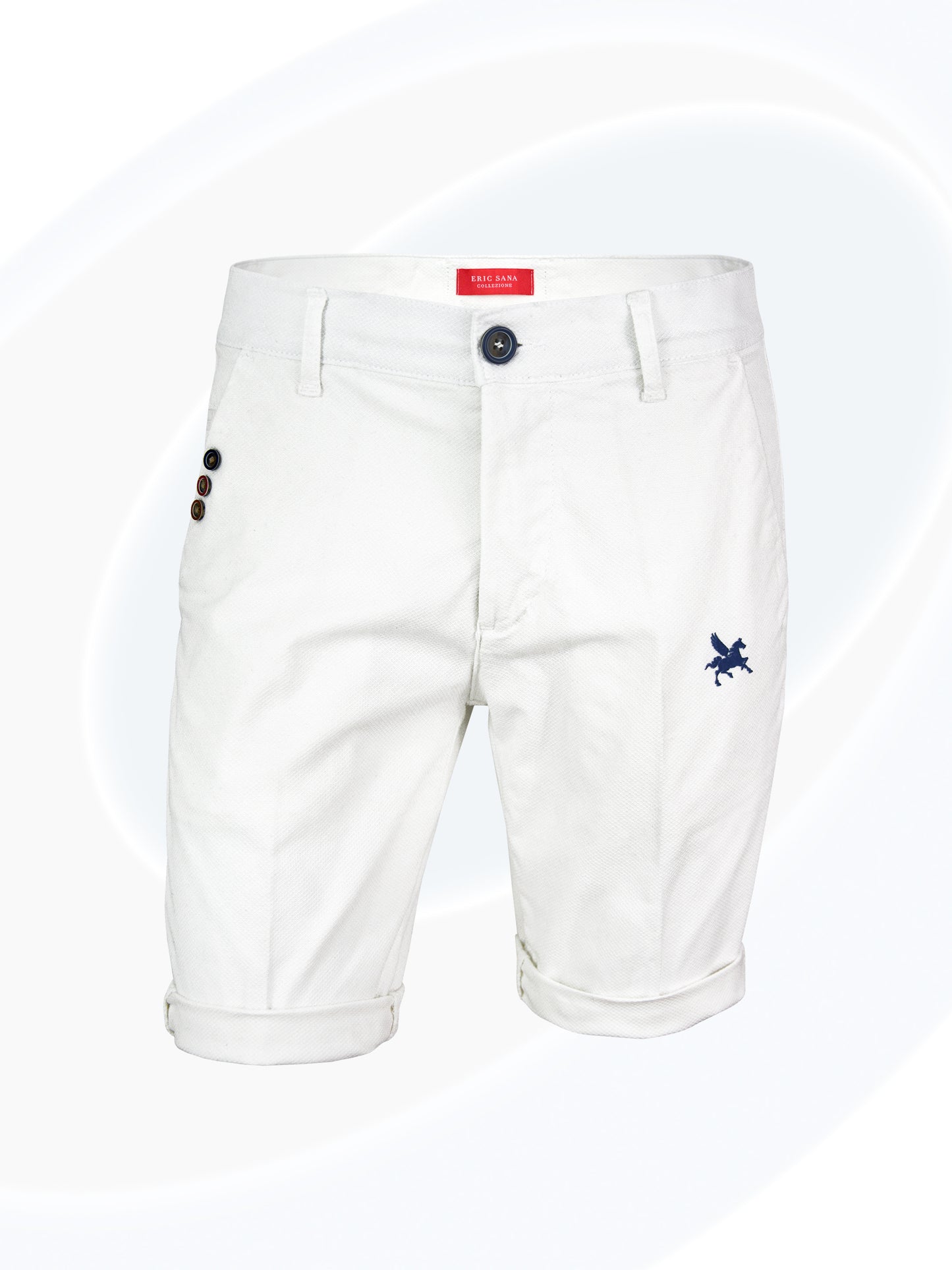 Bermuda Stretch Cotton Shorts