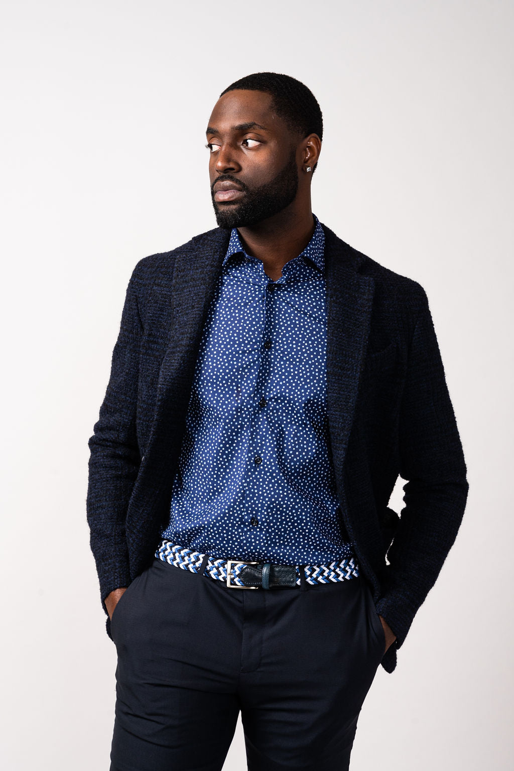 Interwoven Braided Belt