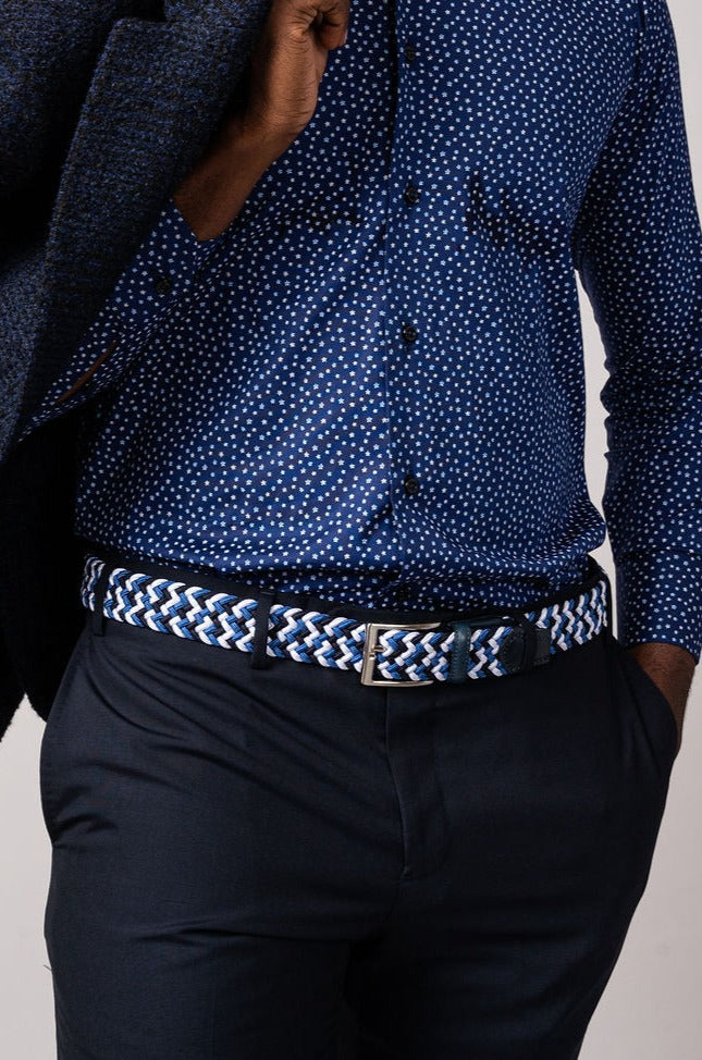 Ceinture tressée entrelacée