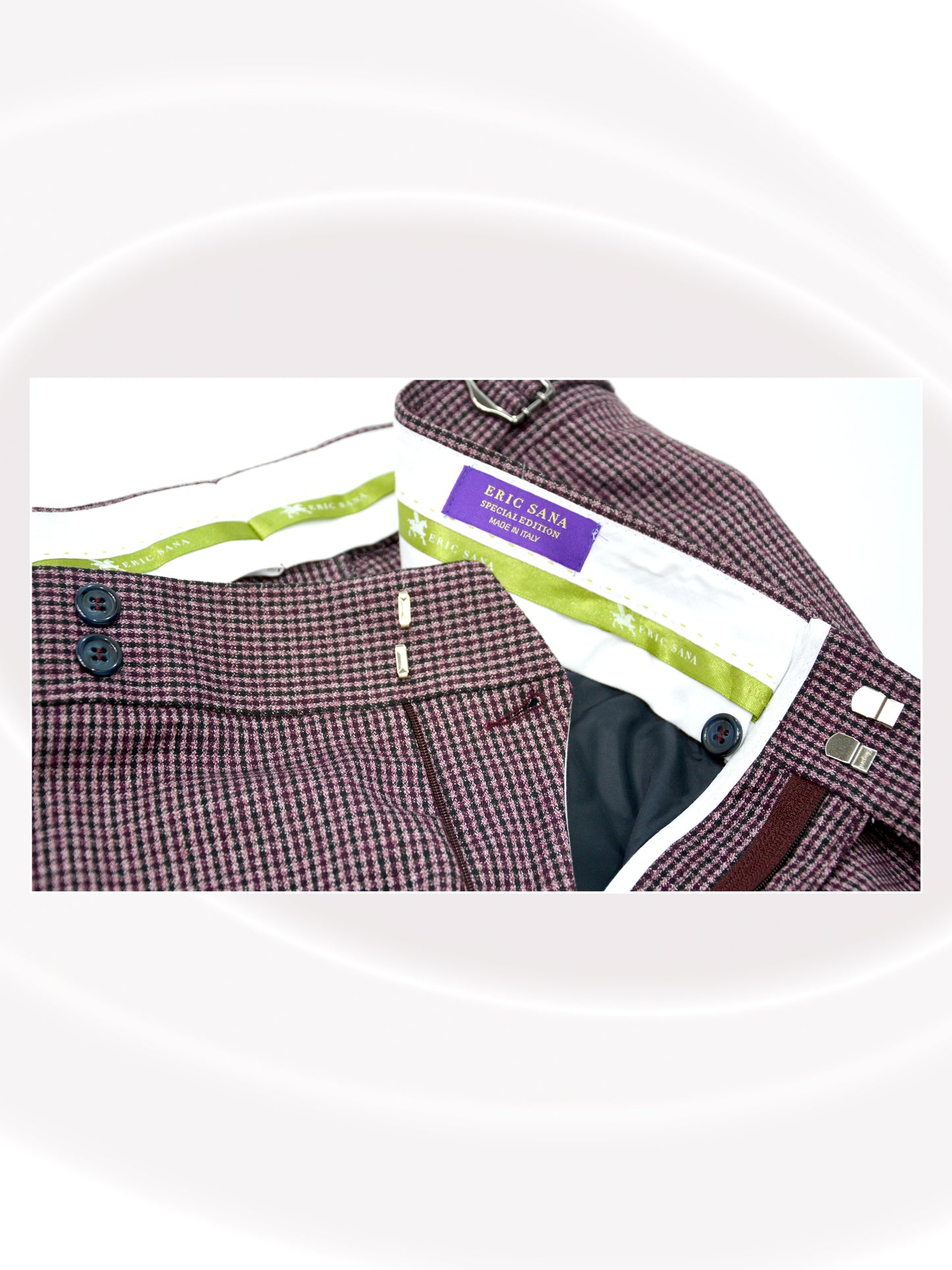 Micro-Check Pant