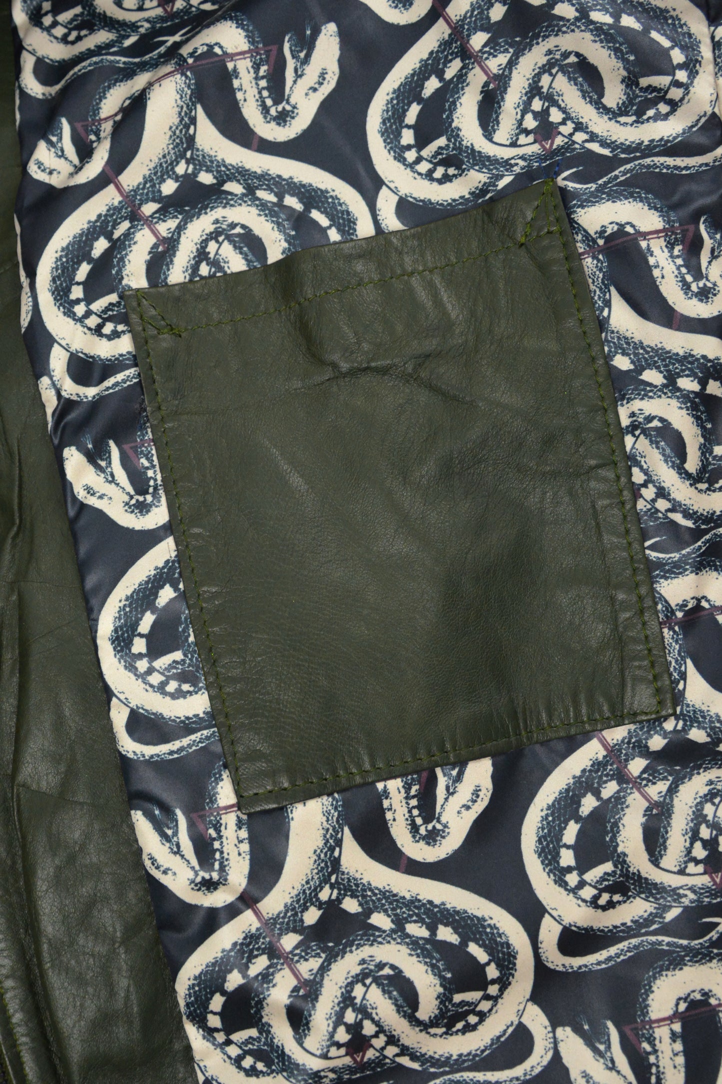 Veste en cuir Tamponato