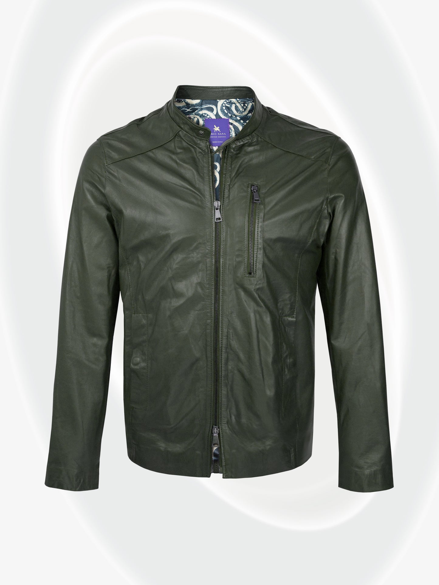 Veste en cuir Tamponato