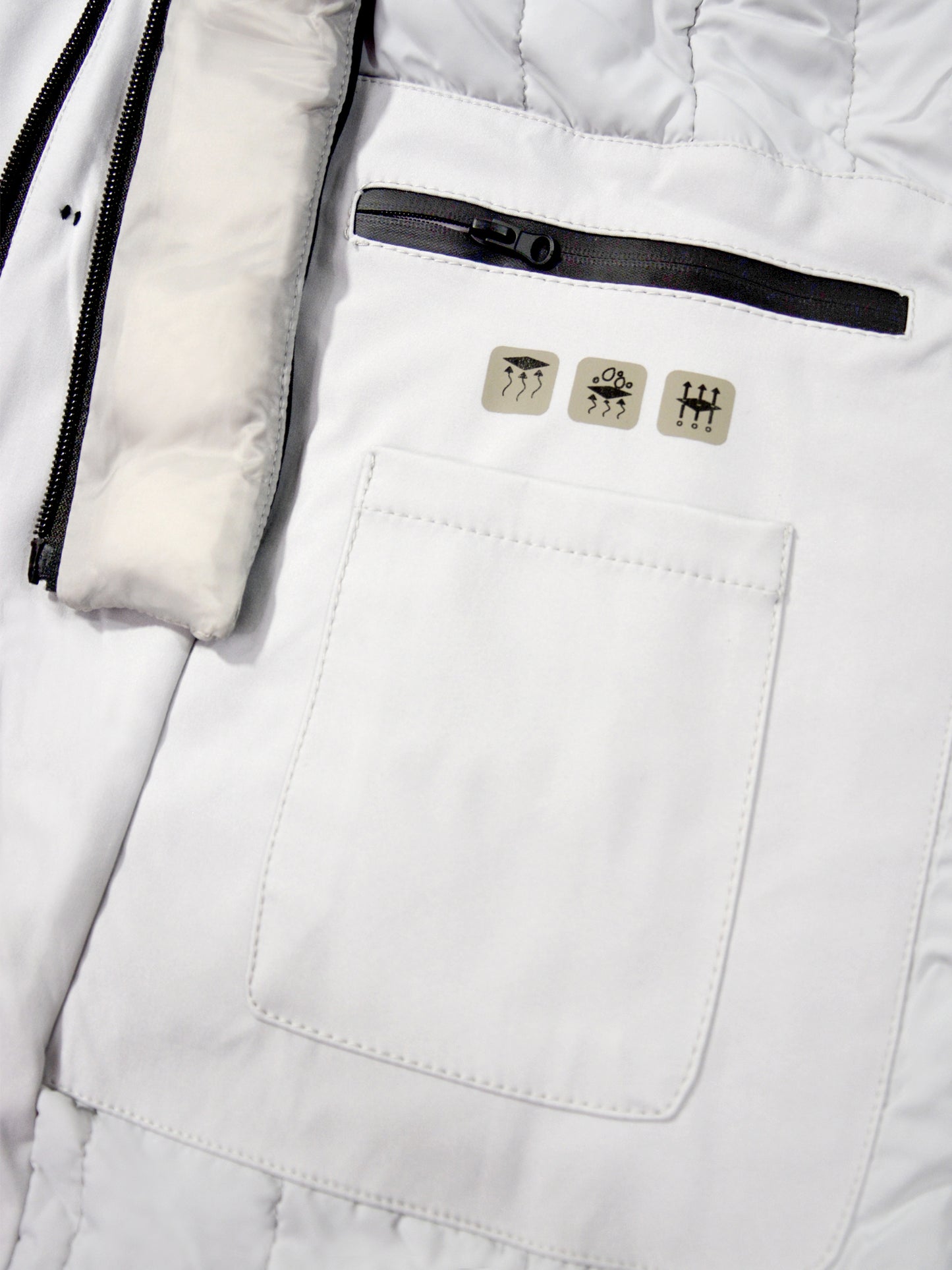 Manteau long imperméable