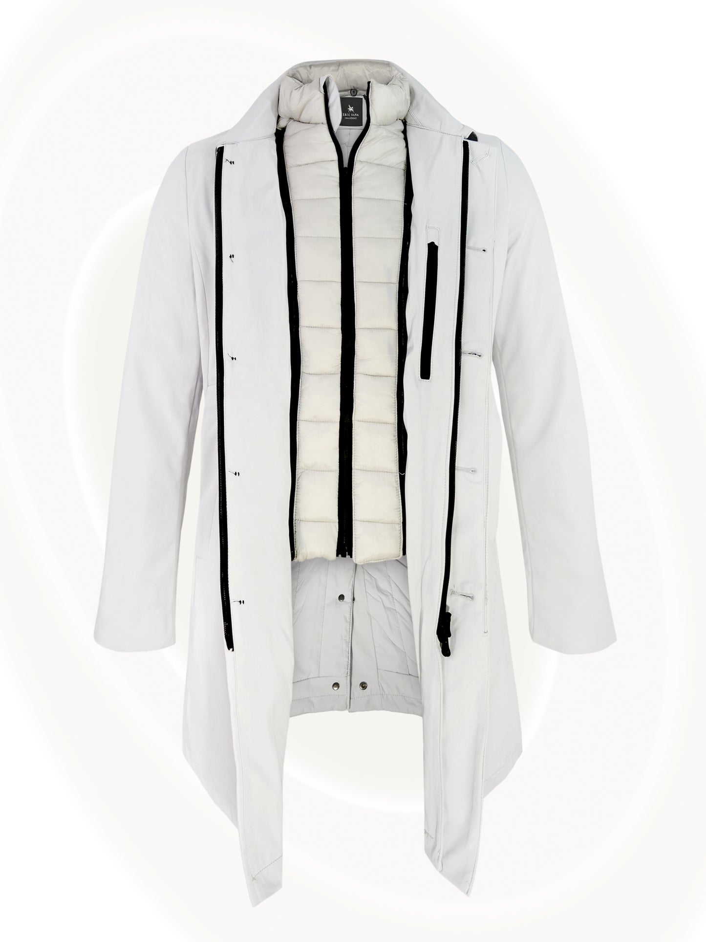 Manteau long imperméable