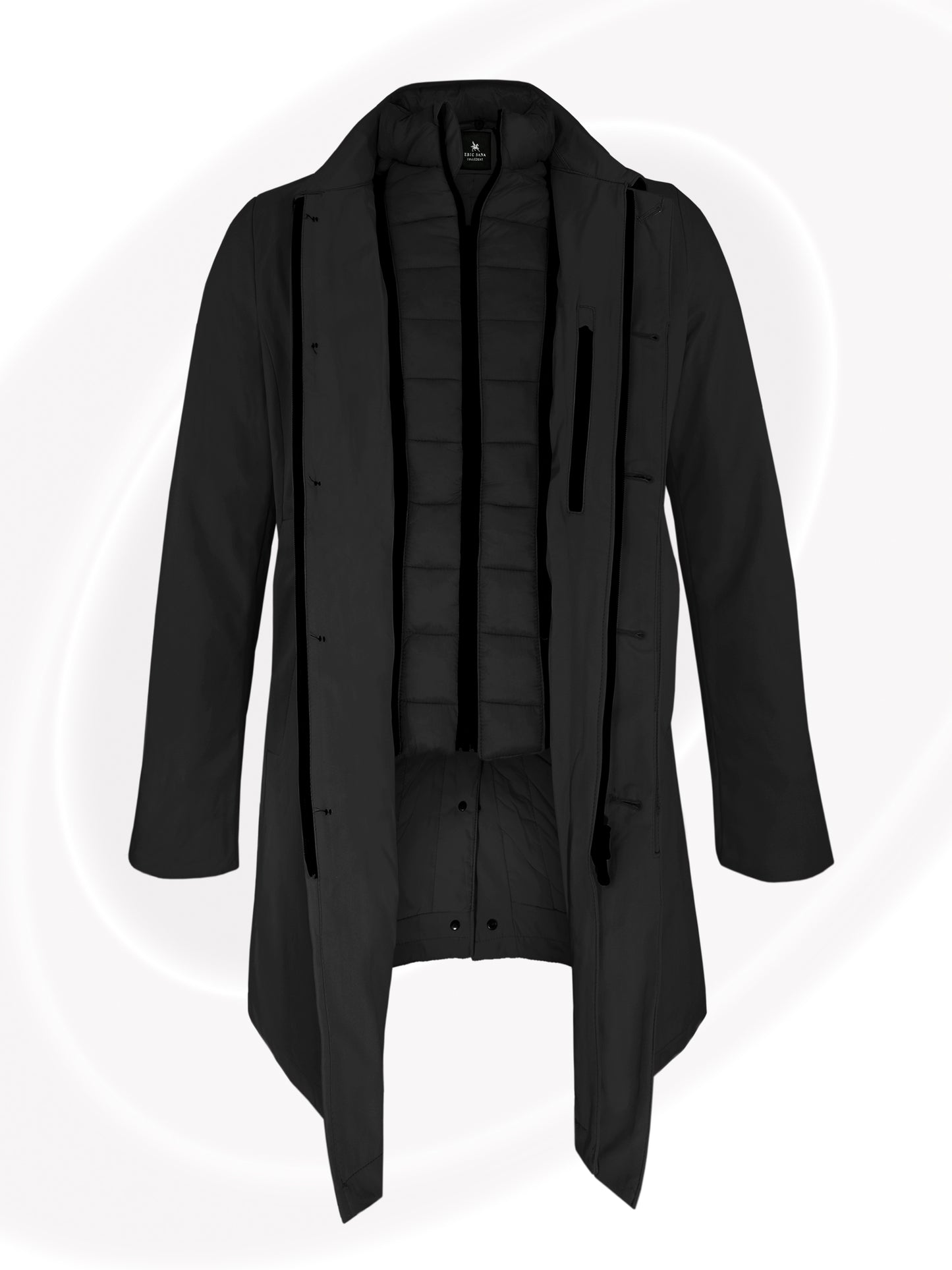 Manteau long imperméable