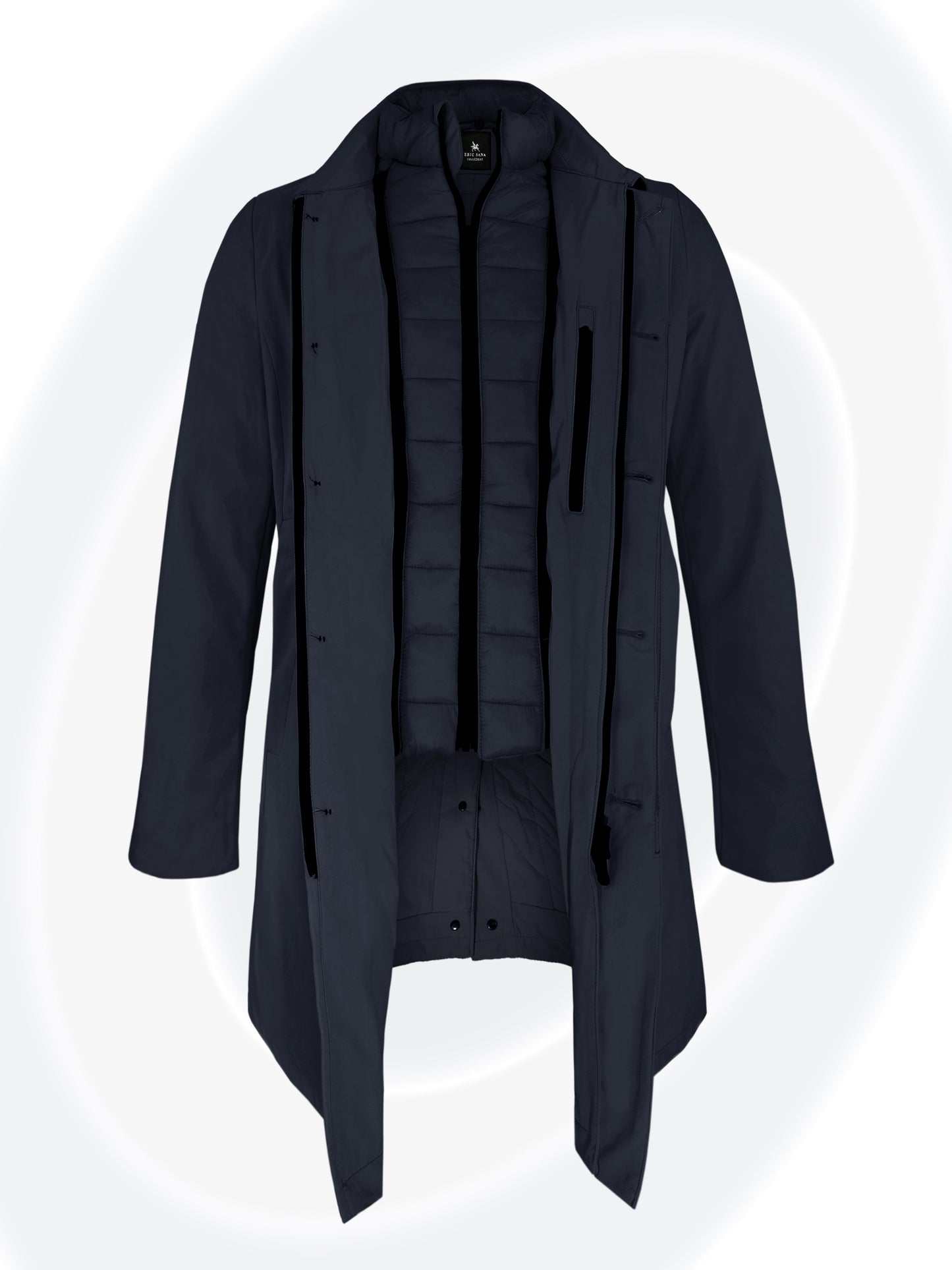 Manteau long imperméable