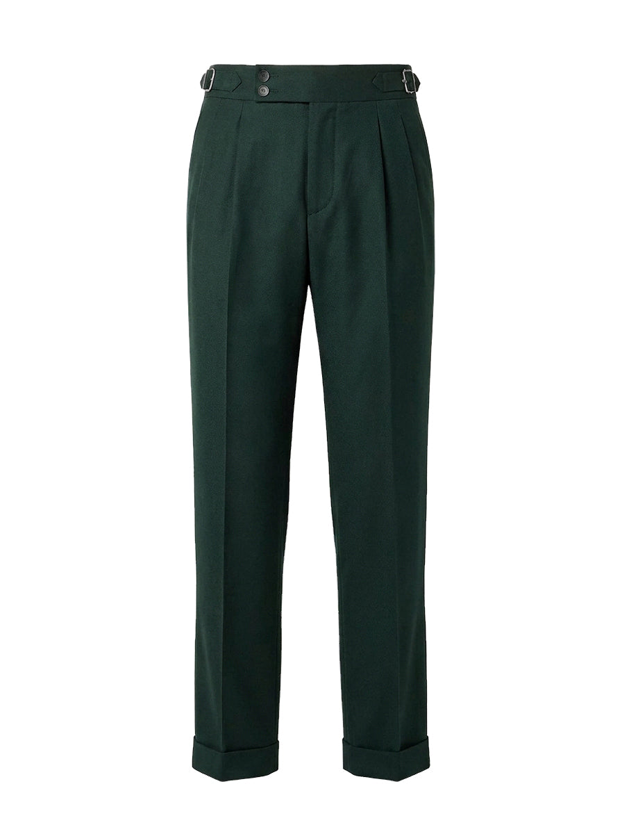 Full-Leg Cool Wool Pants