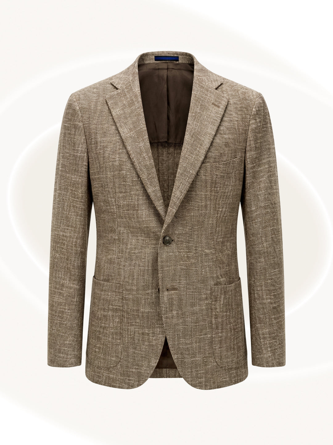 Brown blazer on a white background