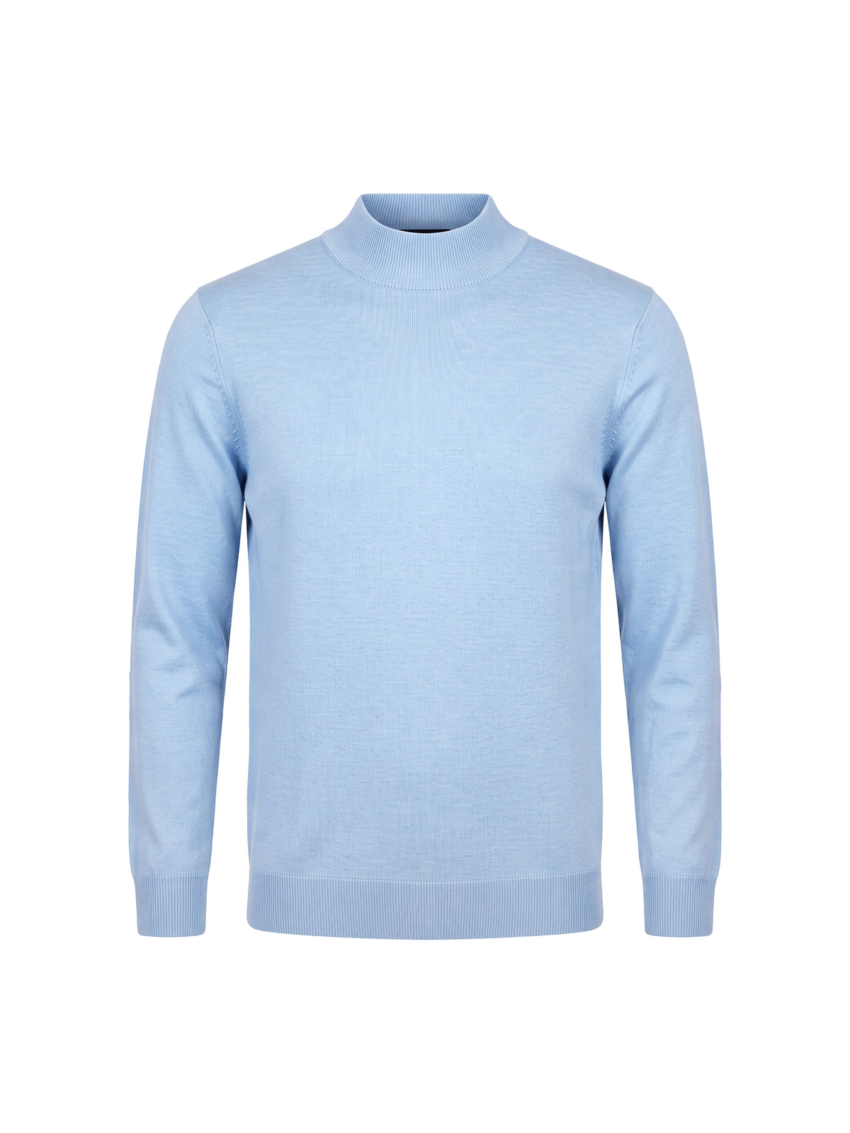 Gian Mock Neck sky blue