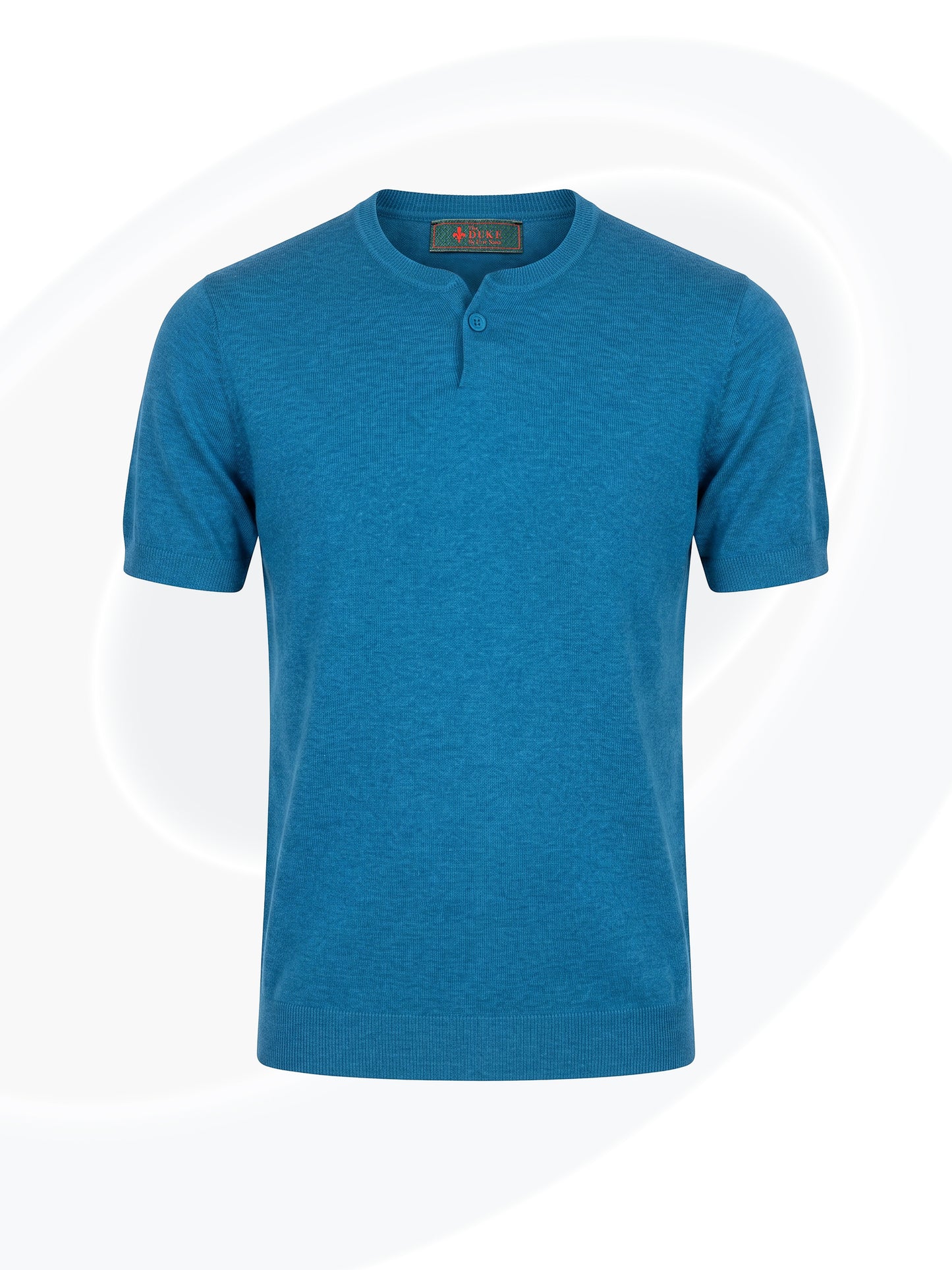 Henley Cotton Knit Tee