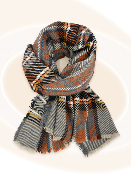MarzulloScarves_Brown_Beige