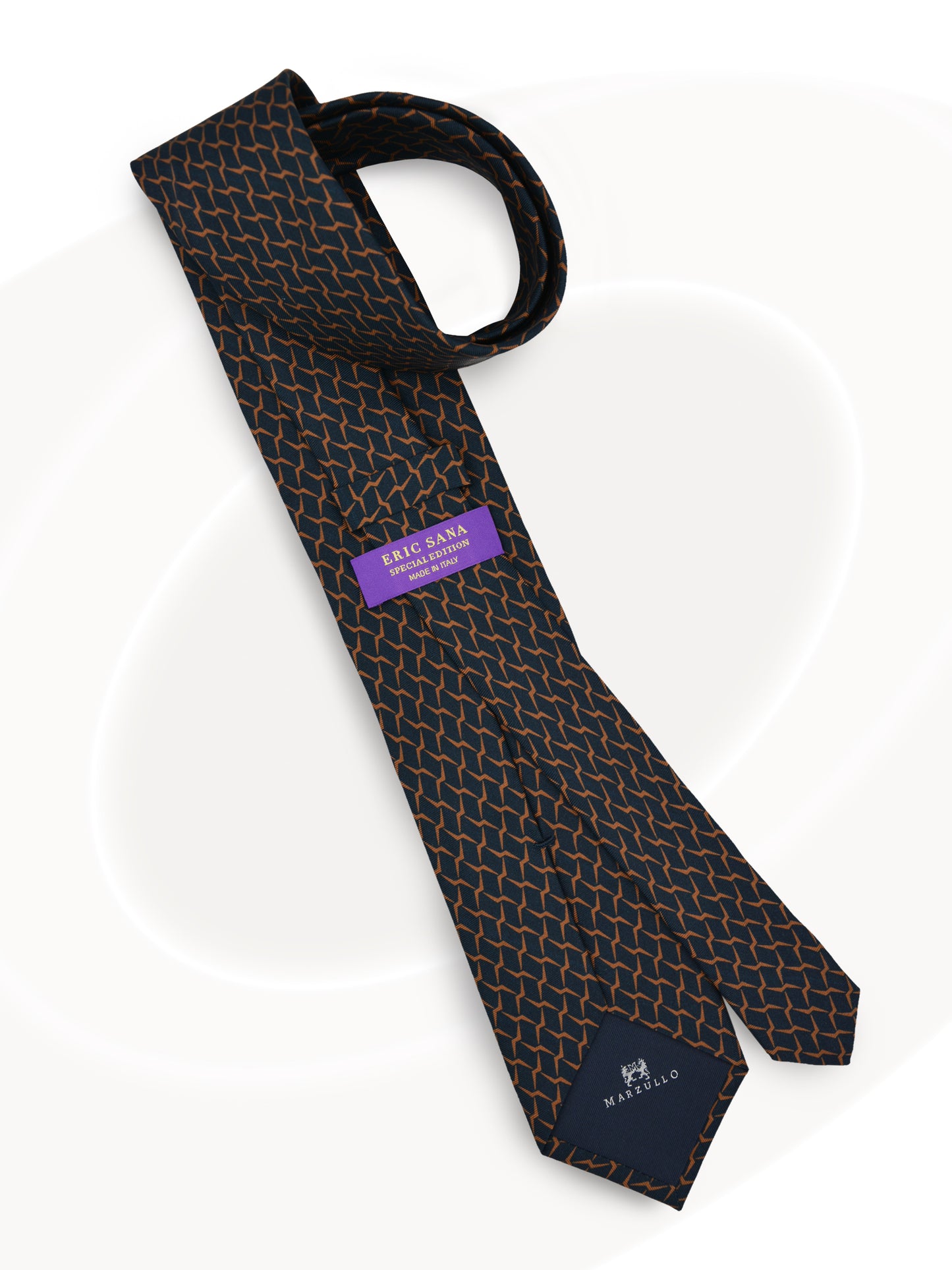 Marzullo 3-Folds Italian Silk Tie