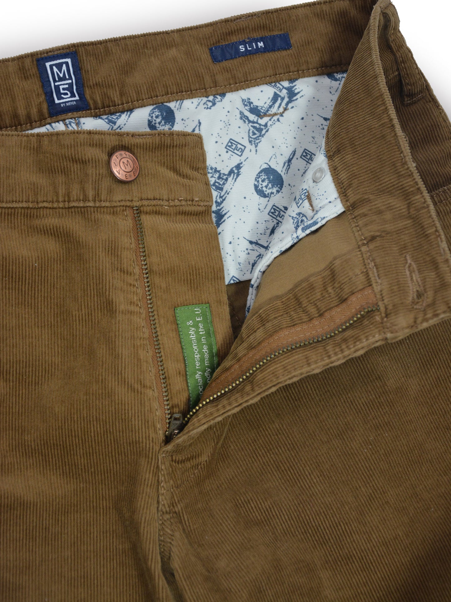 Pantalon slim à cordon Meyer M/5