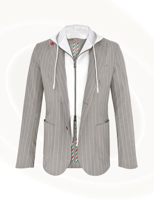 Classic Pinstripe Hoodie