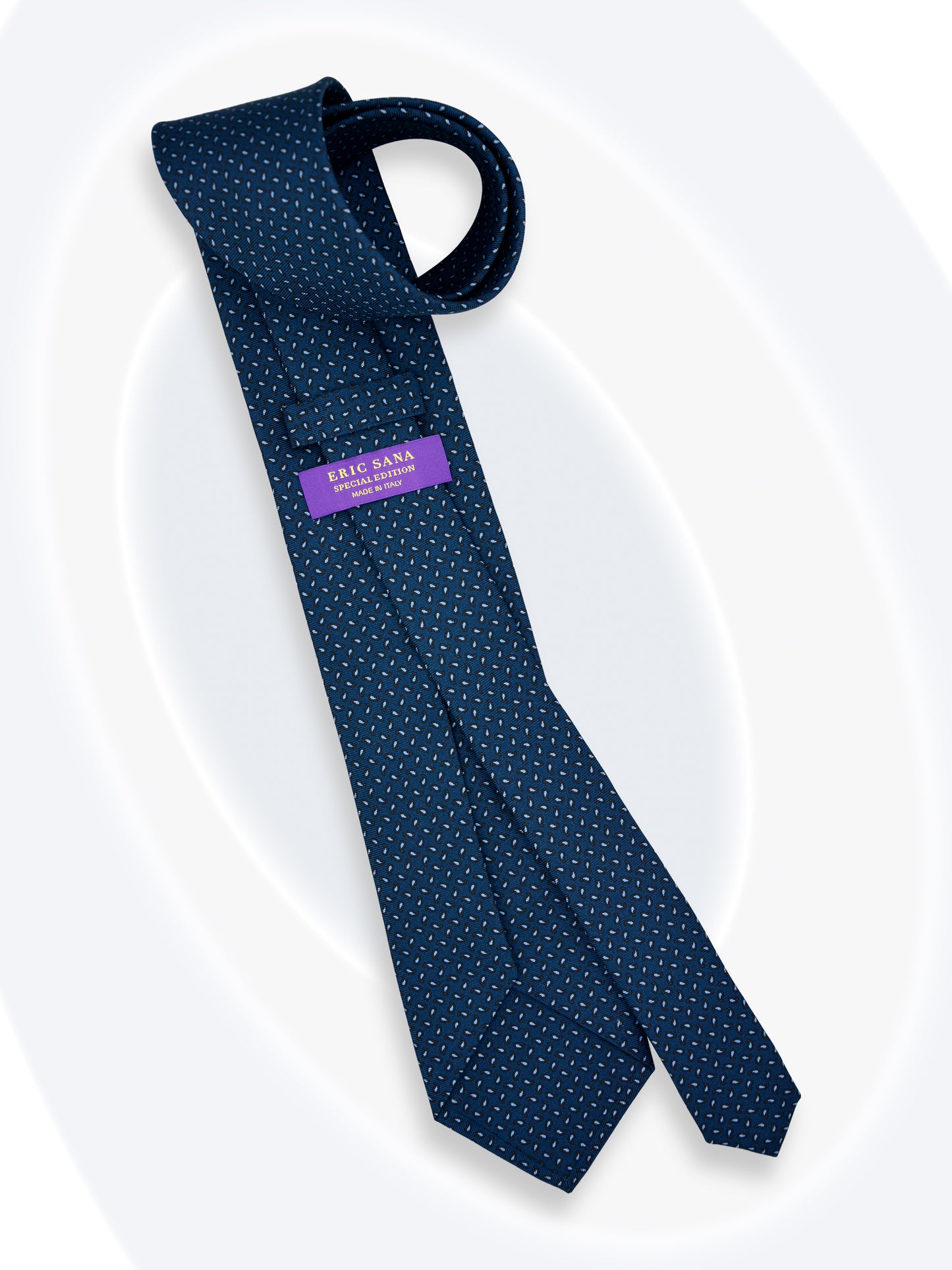Ozzi 7-Folds Italian Silk Tie