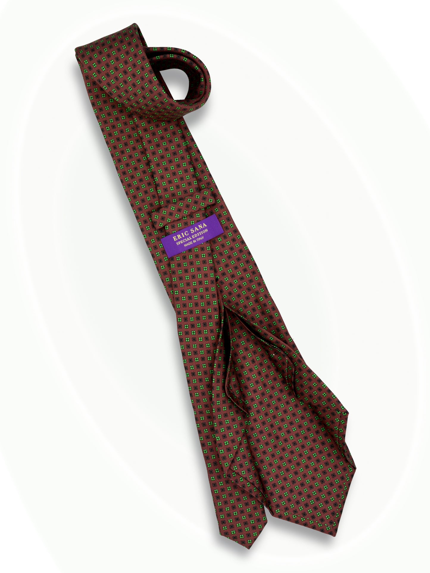 Ozzi 7-Folds Italian Silk Tie