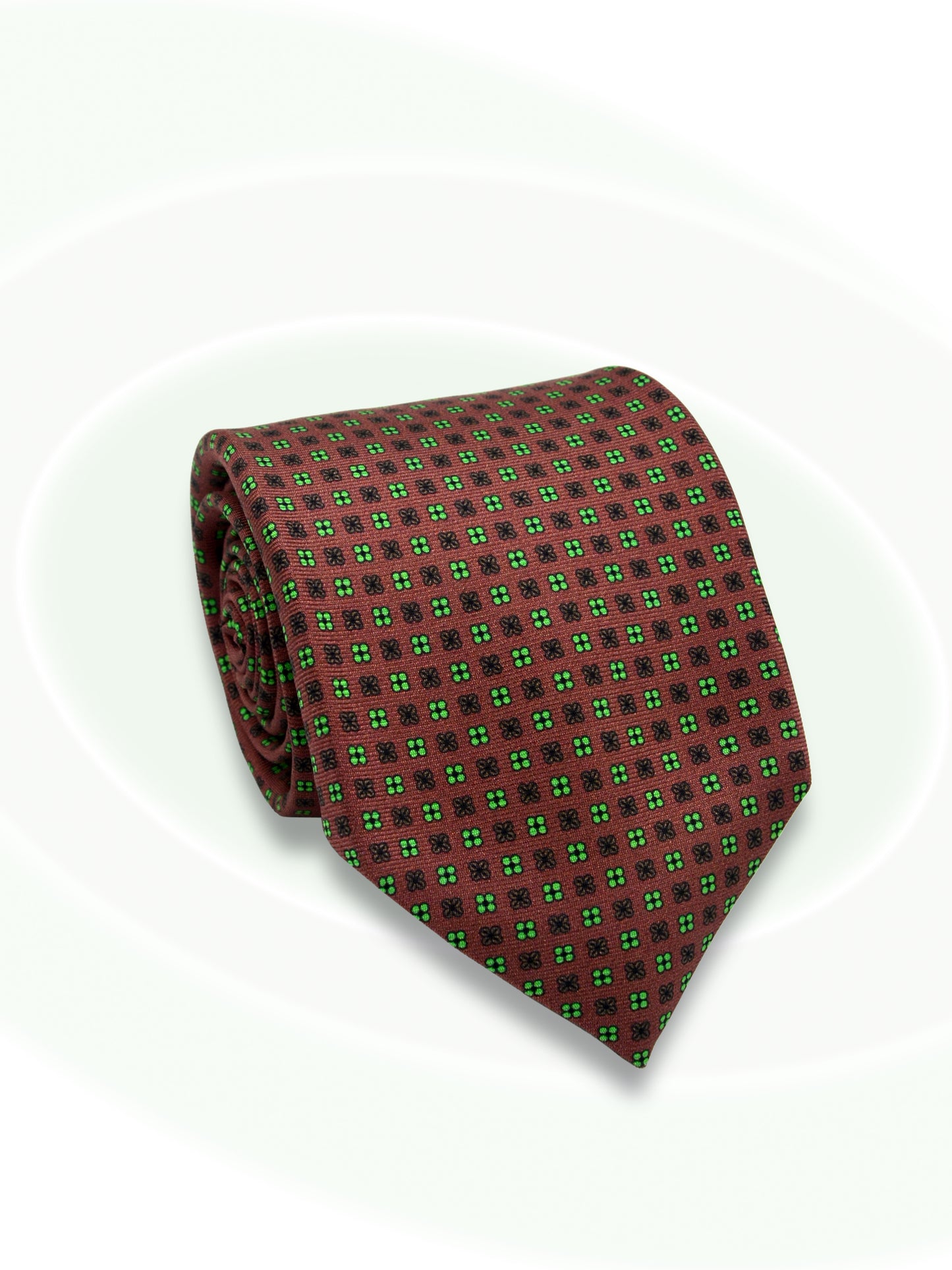 Ozzi 7-Folds Italian Silk Tie