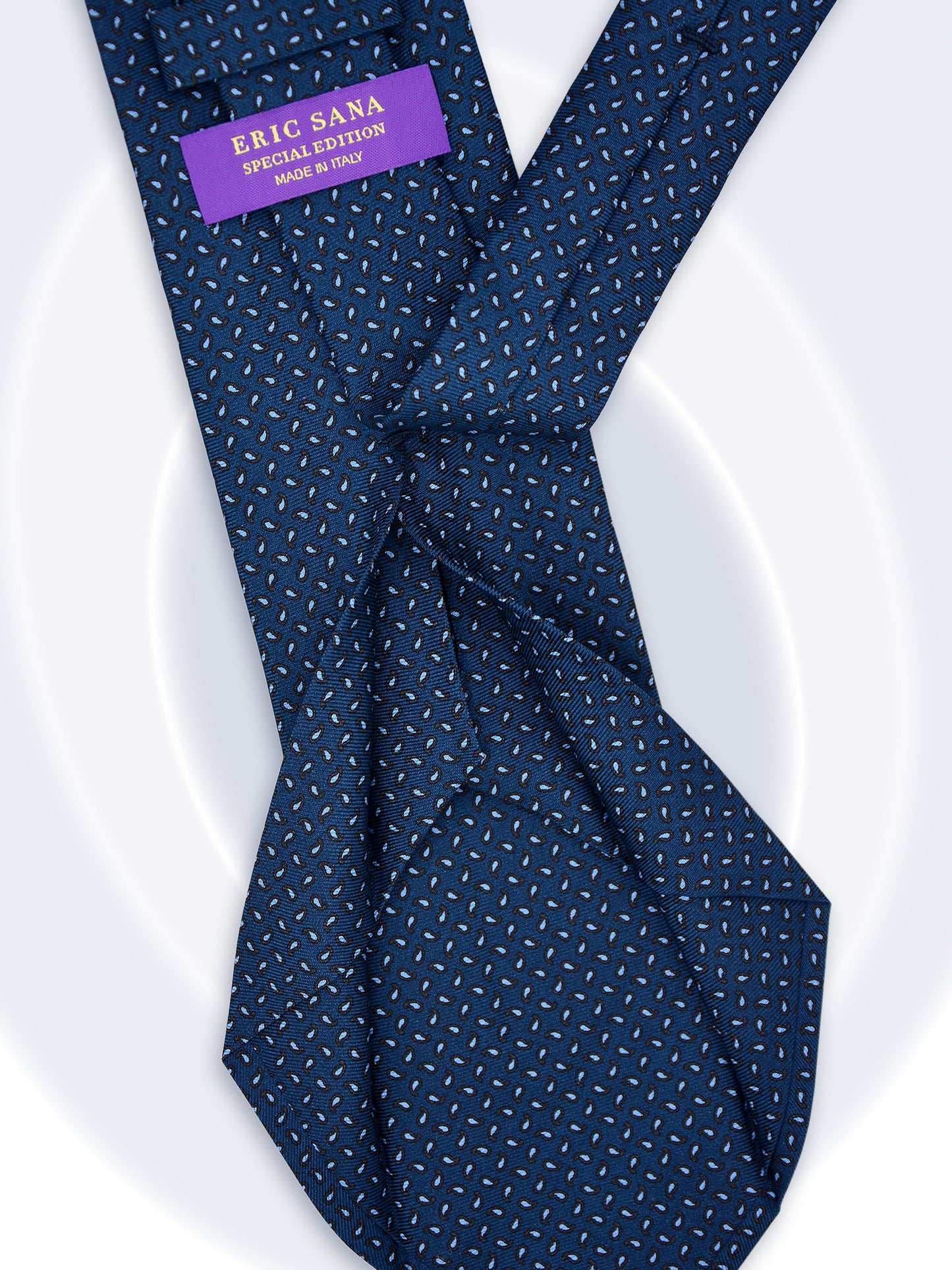 Ozzi 7-Folds Italian Silk Tie