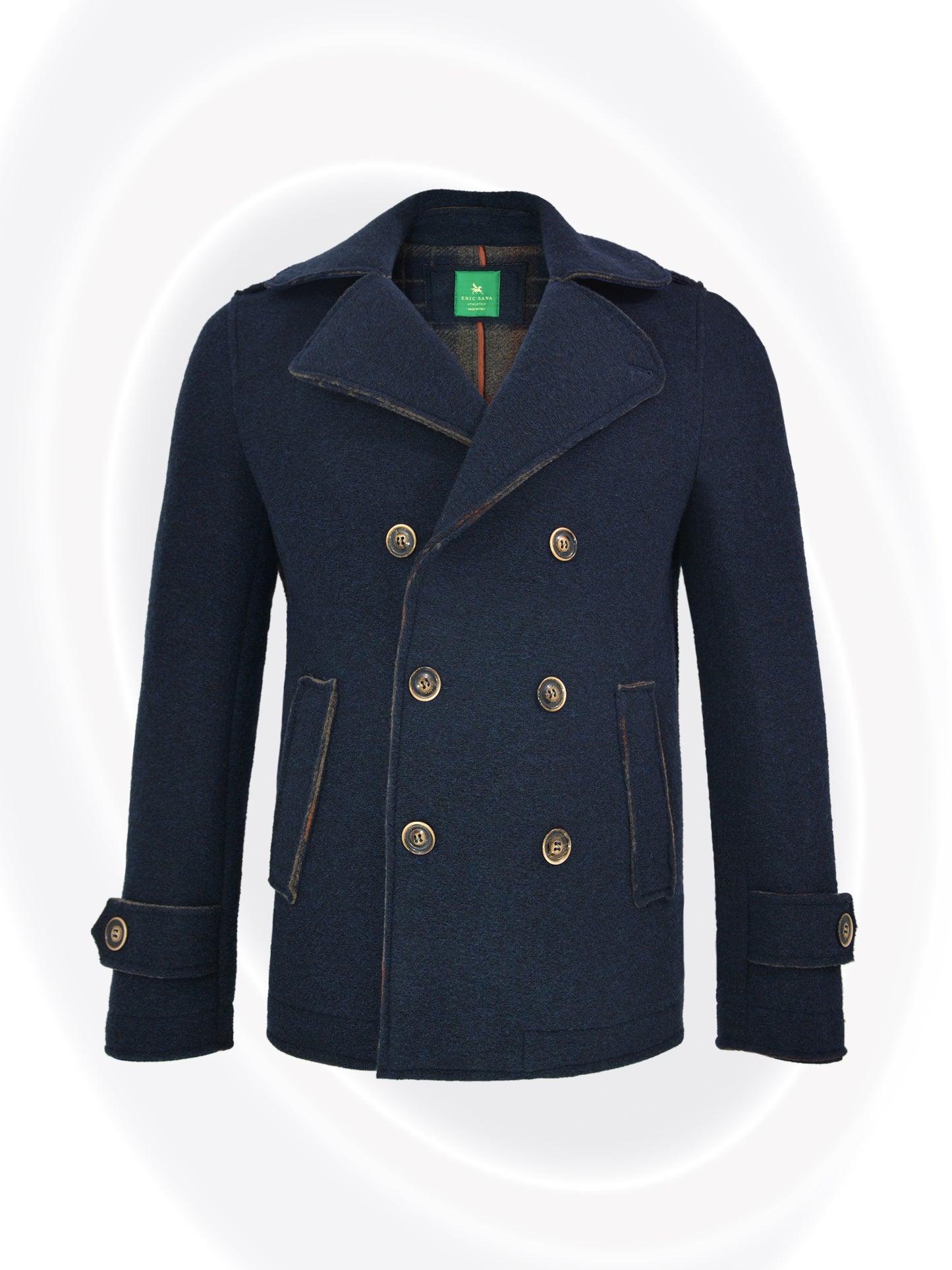 Veste unie Peacoat