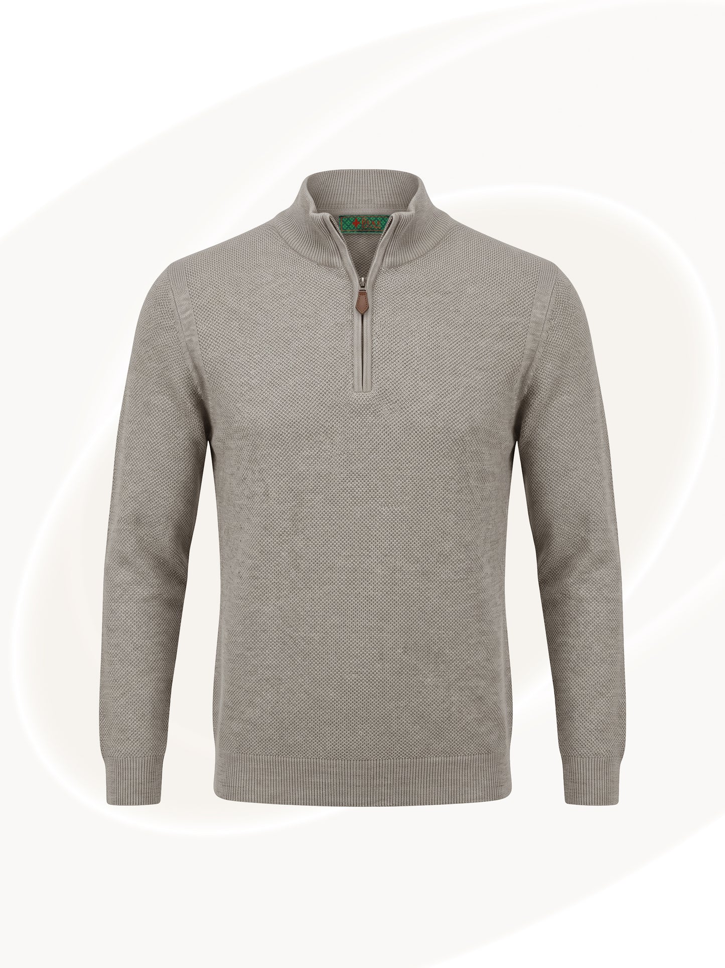 Pique Knit Pullover Sweater
