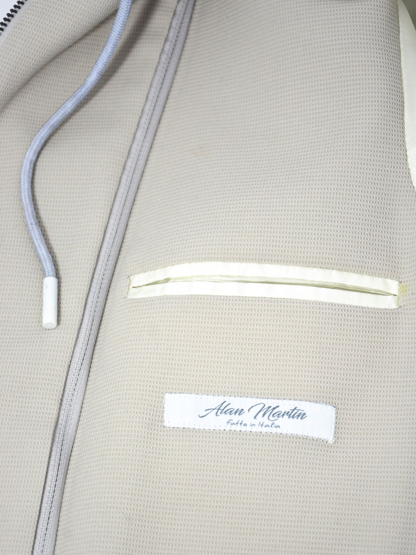 Ribbed Cotton Executive Hoodie
