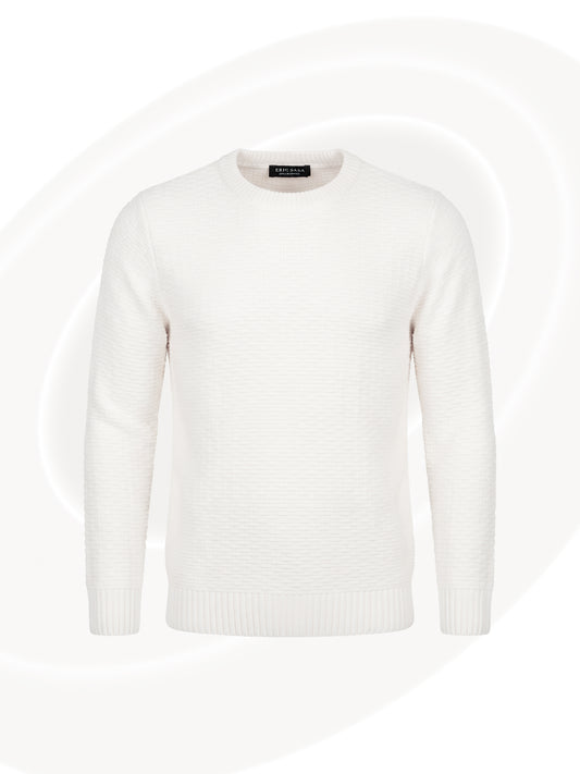 chenille sweater light ivory