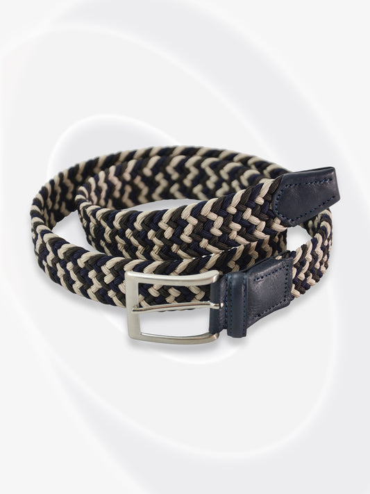 Ceinture tressée entrelacée