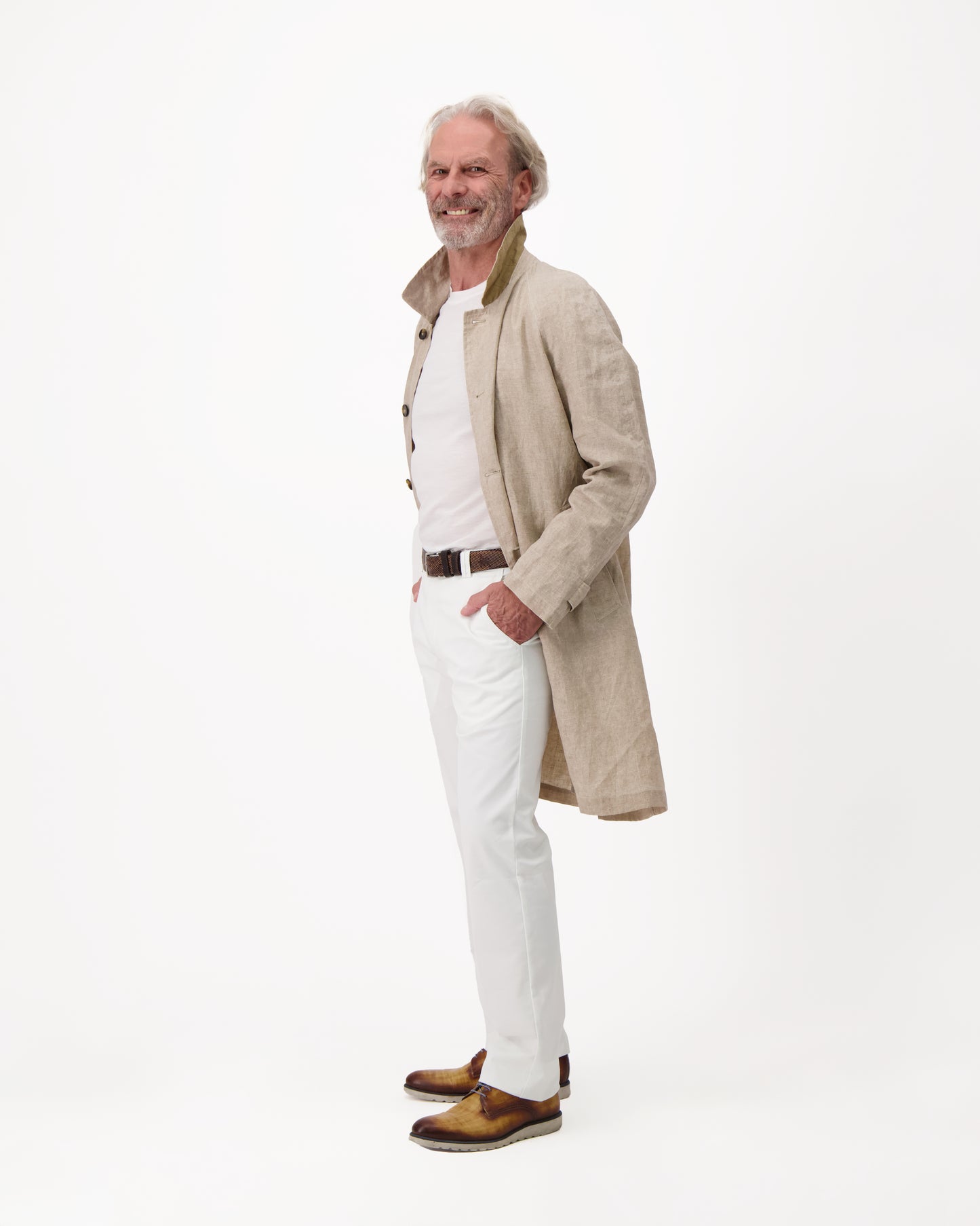Dean Linen Coat