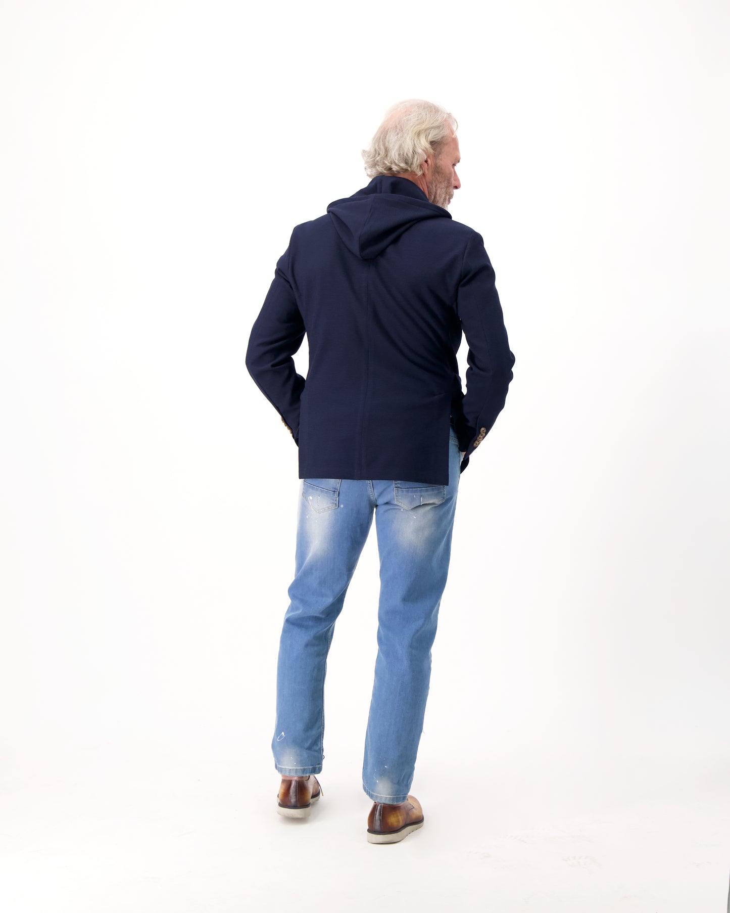 Ribbed Cotton Executive Hoodie