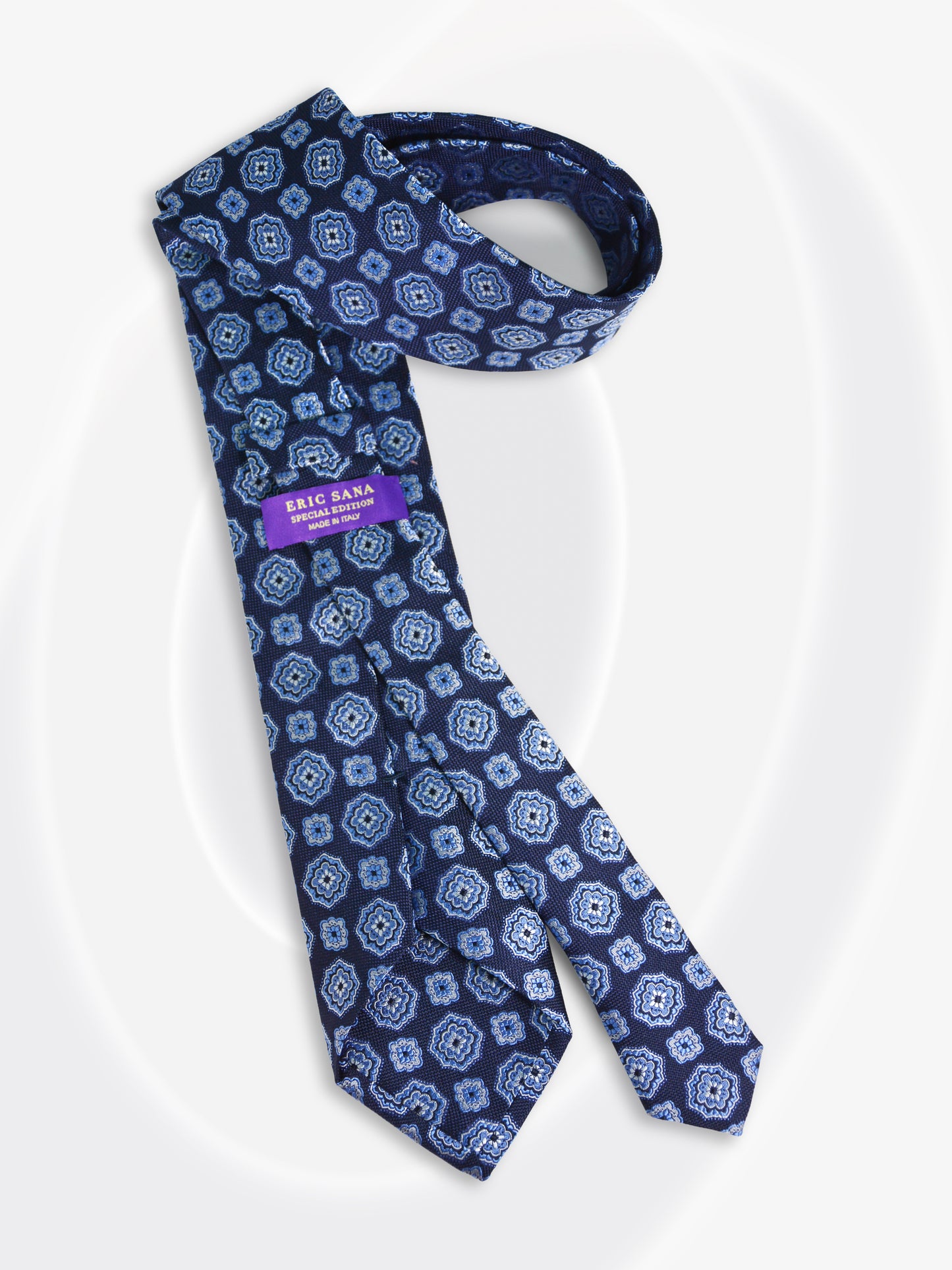 Marzullo 3-Folds Italian Silk Tie