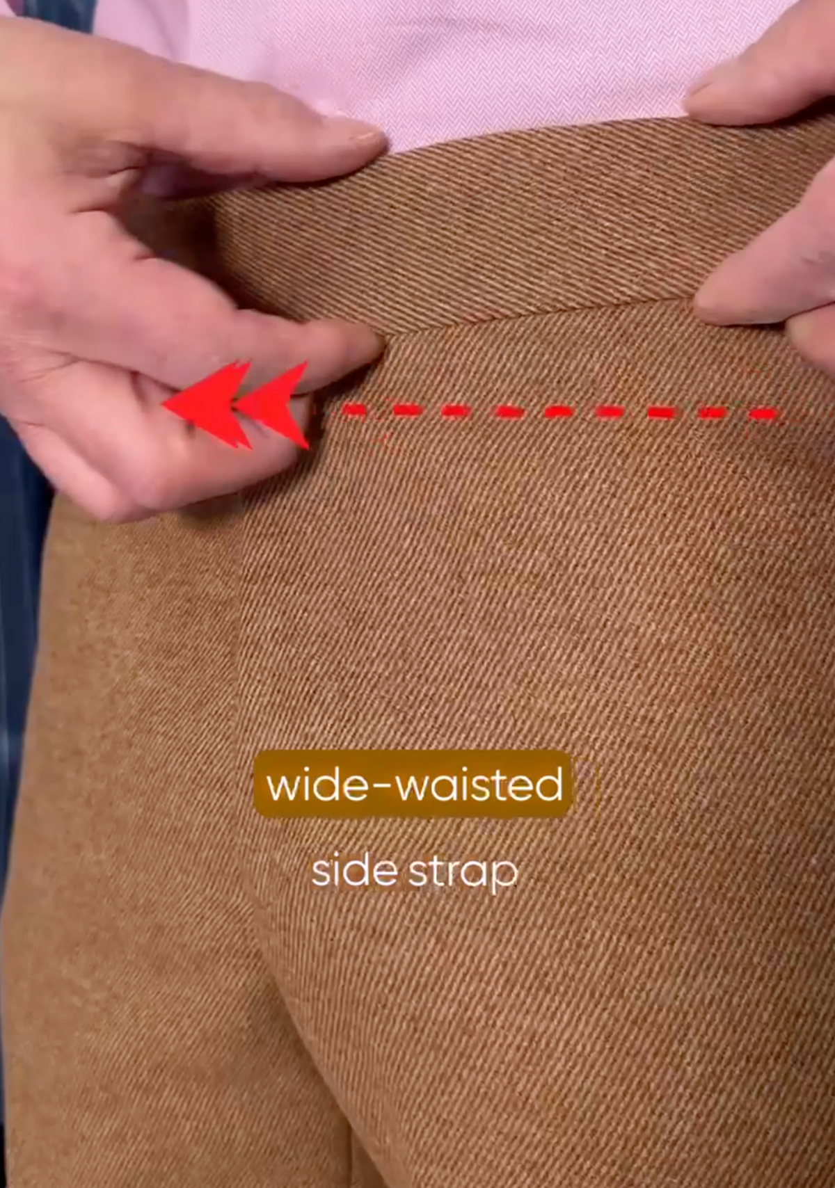 Nizza Wool Pants waist