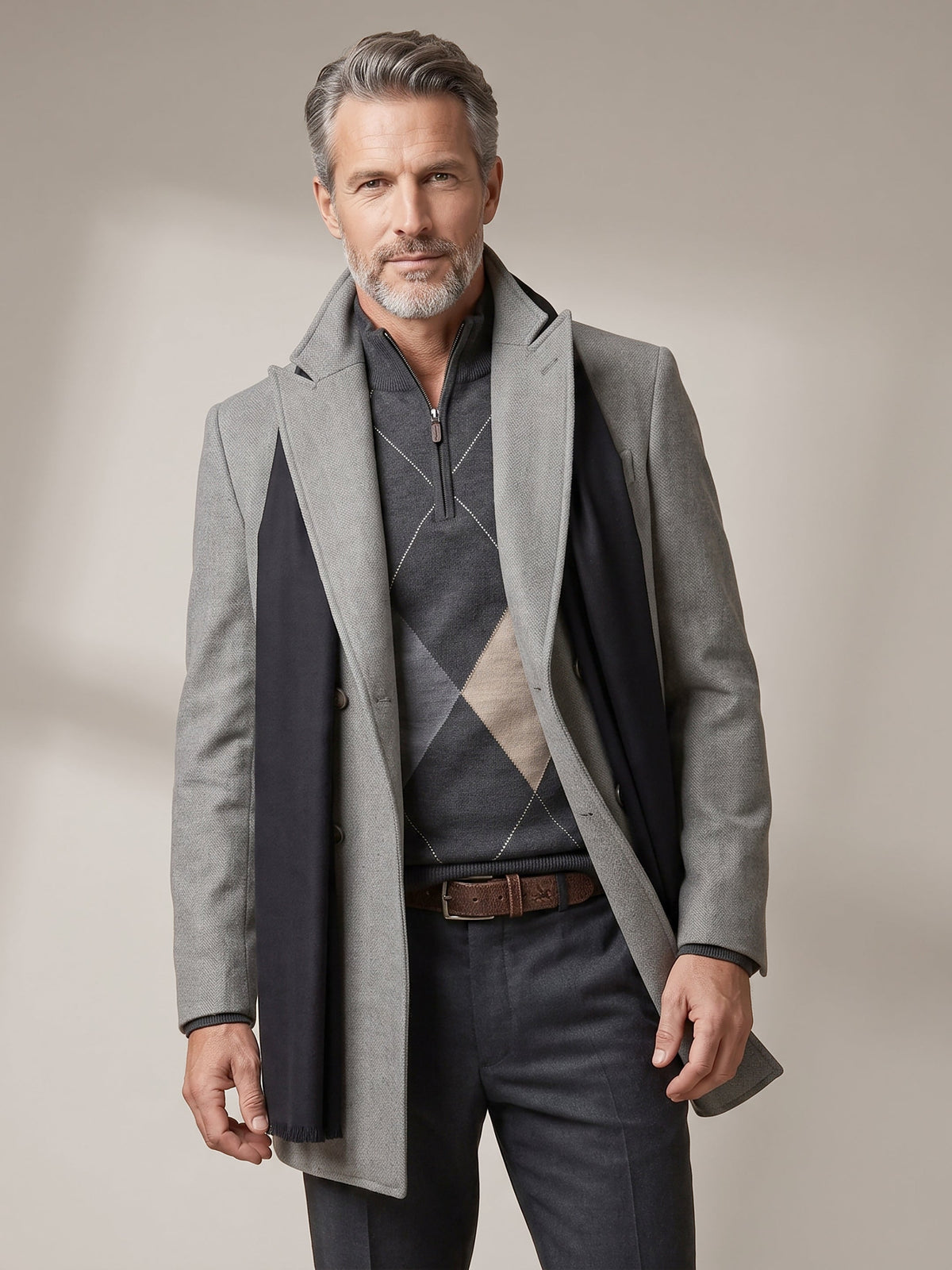 Cappotto Double Breasted Capri Outfit