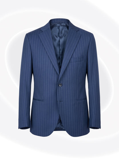 Abito Roma Suit Blue Pinstripe Jacket