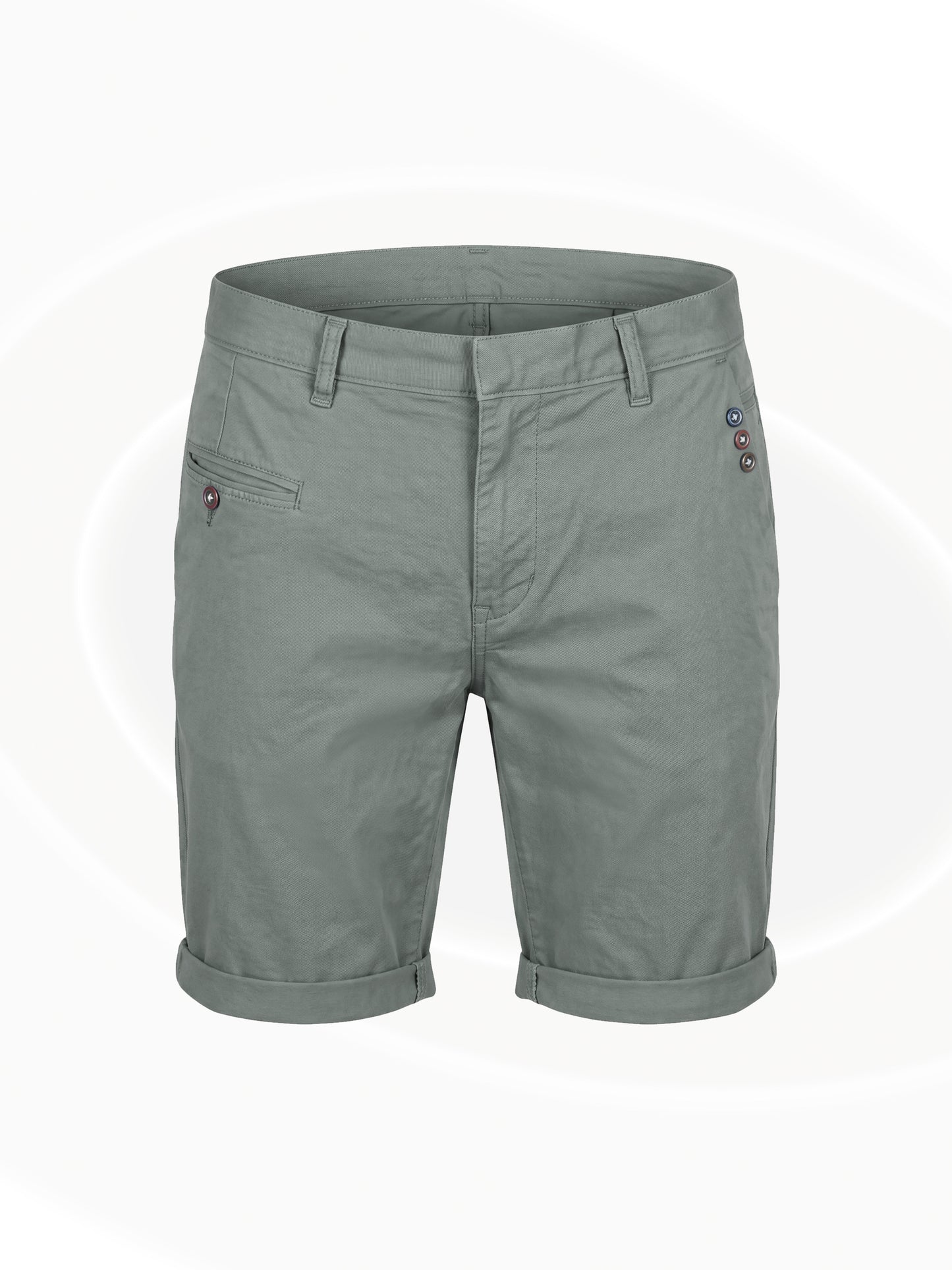 millitary shorts on a white background