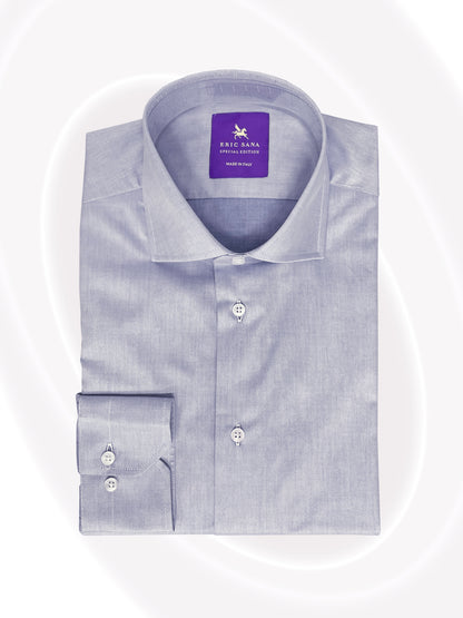 Light purple dress shirt folded