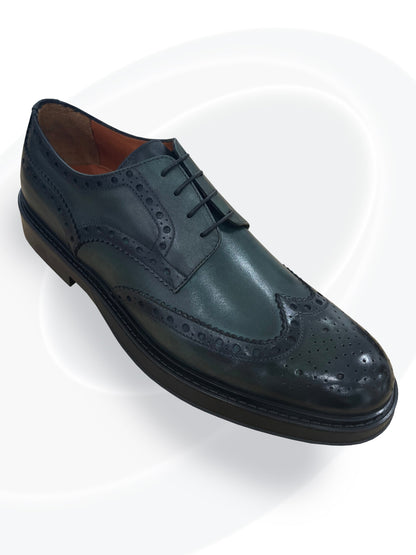 Crust Sudan Brighton Dress Shoe Green side