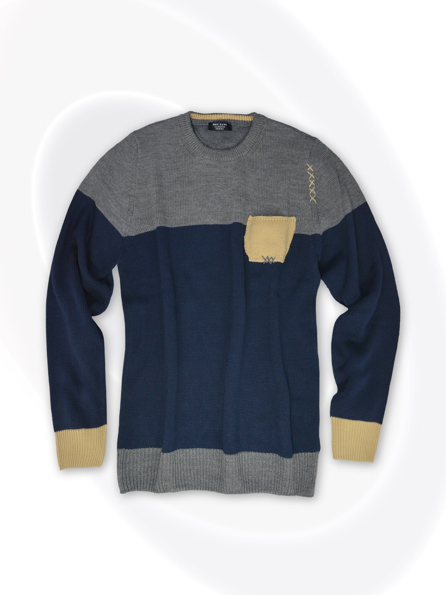 Crewneck Pocket Sweater