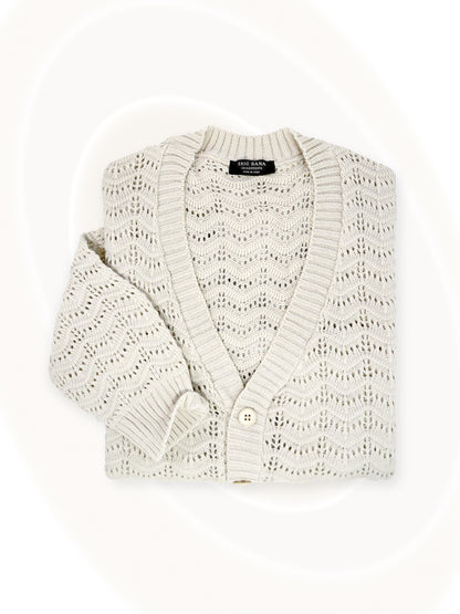 Plain Knit Cardigan