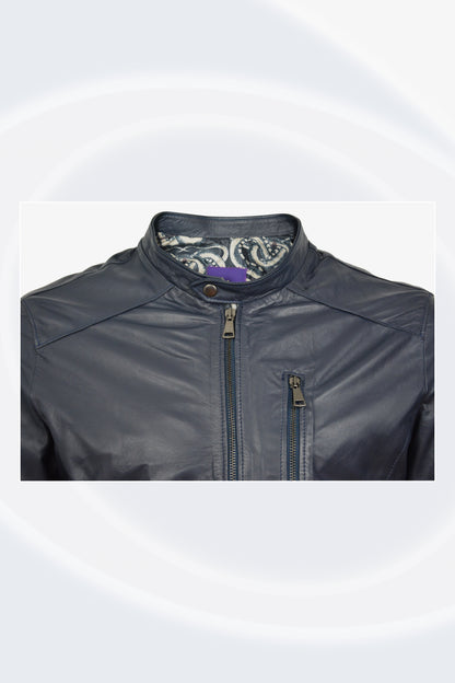 TAMPONATO LEATHER JACKET