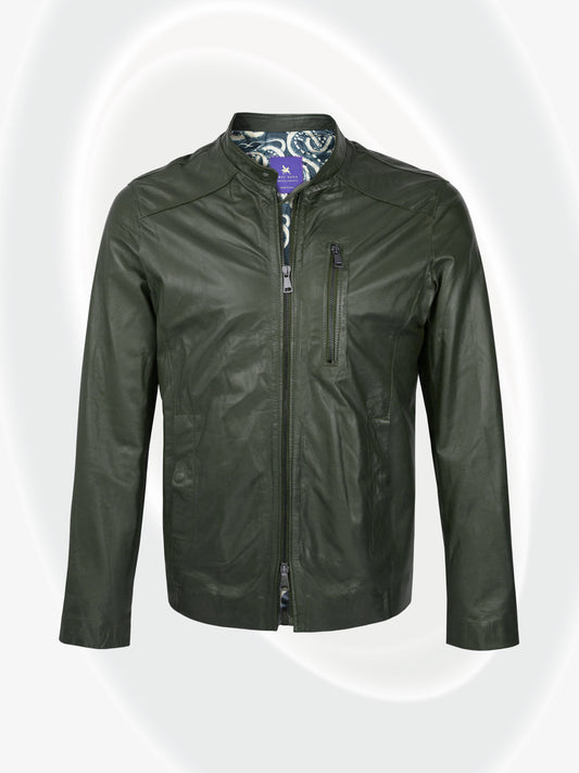 Tamponato Leather Jacket