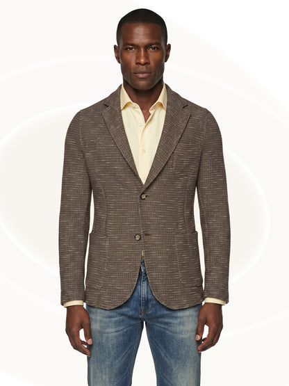 Giacca Serafini Choco on model