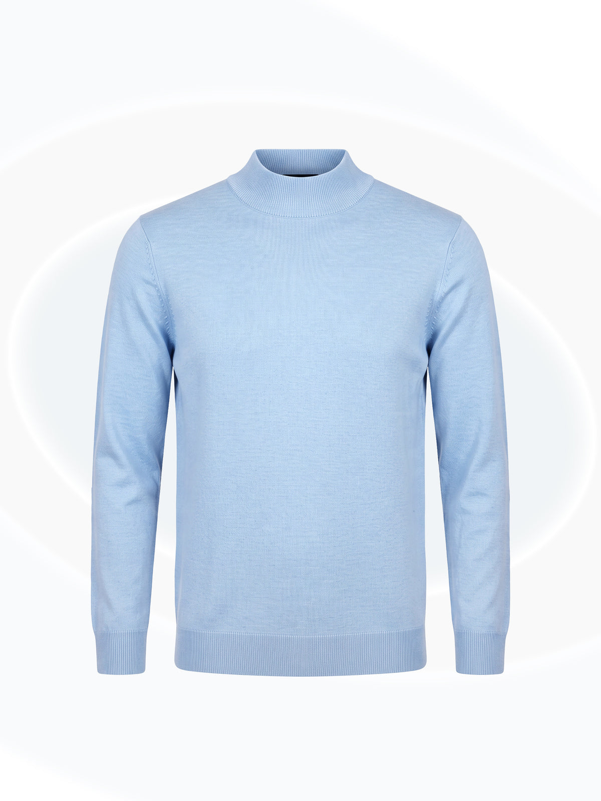 Gian Mock Neck Sky Blue