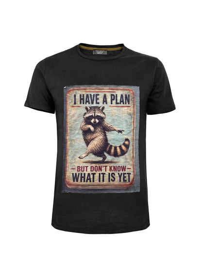Graphic Tee Raccoon
