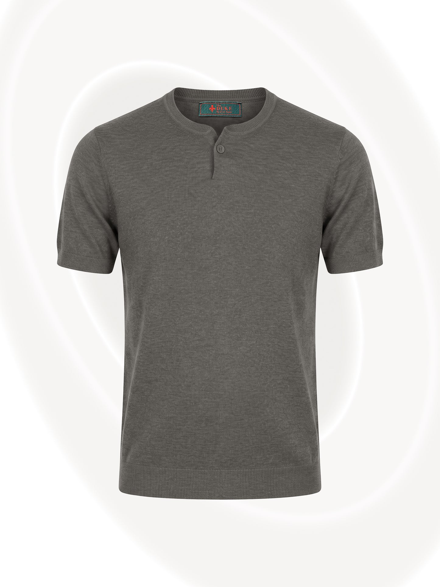 Henley Cotton Knit Tee